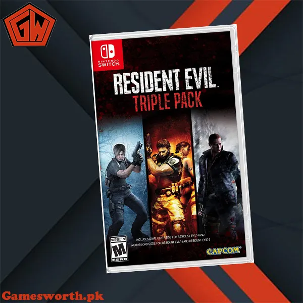 RESIDENT%20EVIL%20TRIPLE%20PACK%20NINTENDO%20SWITCH%20GAME%20-%20Image%202