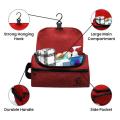 Dominance High Quality Toiletry Bag Men Women travel Accessories with hanging option,Cosmetic Bag, Shaving Kit, Grooming Makeup Bag Pouch Black, Grey. 