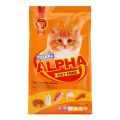 Alpha Cat Food for Kitten Dry Food Chicken & Fish Tuarna Kitten Cats Food 450gram. 
