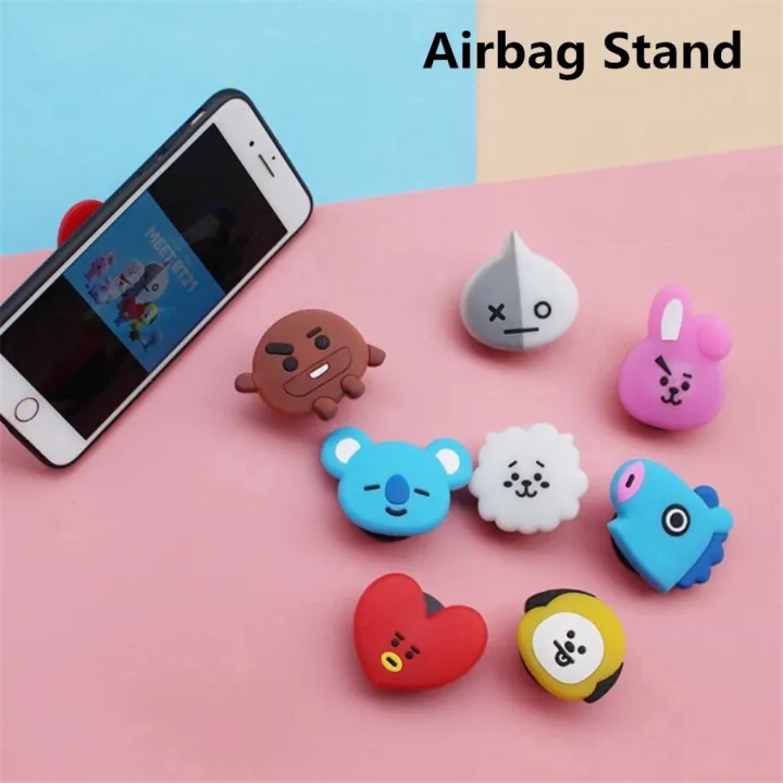 KPOP%20BTS%20cartoon%20kawaii%20Silicone%20Pop-up%20Phone%20Stand%20Retractable%20airbag%20holder%20-%20Image%204