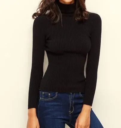 Women Ladies And Girls Premium High Neck Full Sleeve Stretchable