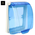 Universal Switch Box Cover, Waterproof Wall Socket Universal, Transparent Cover Plate Panel Light Switch Box Cover Protector, Plastic Wall Switch Waterproof Cover, Kids/Adults Protection. 