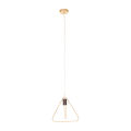 Premier Home - Lavis Gold Triangle Pendant Light - 2502301. 