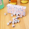 2pc Half Inch Dice Ludo game Standard Six round Sided for Spot Fun Digital Dices. 