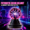 PACKIFY - USB Touch Sensitive Plasma Ball Electrostatic Sphere Light Crystal Lamp - USB Powered Magic Static Electricity Ball Lamp for Parties, Home Decorations, Birthday Gifts & Science Teaching. 