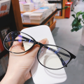 Blue Light Glasses Light Optical Transparent Eyewear Round Spectacle for Computer Eye Fashion. 
