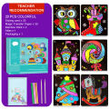 PinShang Magic Art Stickers Creative DIY Cartoon Transfer Painting Paper. 