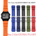 Watch Strap 18mm for CASIO AE1200 / 1300 / 1000 W-219 Replacement Silicone Rubber Watch Band Men's Wristband Bracelet Accessorie. 
