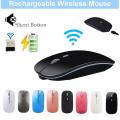 Gaming Mouse 2.4G Wireless Rechargeable  Silent Click Gaming Mouse for Computer. 