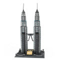 Petronas Twin Towers Construction Building Blocks For Boys & Girls Wange 5213 Architecture Bricks Creative Superstructure Gift Toys Set Kuala Lumpur Malaysia Tower Model Toy For Kids And Children. 