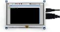 Waveshare 5 Inch Resistive Touch Screen LCD(B) 800X480 High Resolution HDMI USB Interface for Raspberry Pi/Banana Pi Mainboard/Raspberry Pi 3 Model B/3B+ --- Can Also be used with PC. 