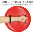 Captain America Light-Up Shield - Kids’ Role Play Toy with Sounds, 12 Inches, Perfect for Cosplay. 