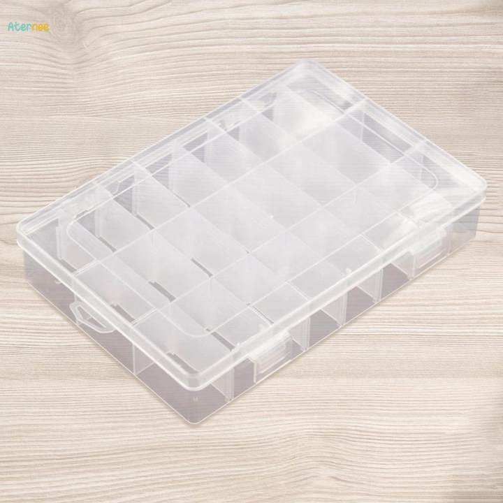 Thread Storage Box Organizer Portable Embroidery Fishing Gear Storage Cells