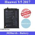 Huawei Y5 2017 Battery HB405979ECW Replacement Premium Quality 3020mAh Battery For Huawei Y5 2017. 