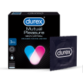 Durex Condoms Mutual Pleasure 3 Pieces. 