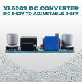 XL6009 Boost Converter DC to DC Step Up Power Module Adjustable Voltage Regulator for Arduino, LED, Battery Charging. 