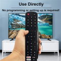 Replace EN2X27HS Remote for HISENSE TV H55M3300 H50M3300 H49M3000 H49M2600 H43MEC3050 H75M7900 H65M7000 H40M3300 Durable. 