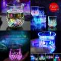 Glass Rainbow Color Light Drink Cup LED Lightning Glass Gift for Kids. 