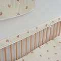HelloWorld Baby Crib Bumper Wrinkle-resistant Safety Soft Touching Infant Crib Liner. 