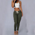 Large Size White Pants Joggers Women Plus Size High Waist Jogger Pants Women Ladies Trousers Military Pants Women. 