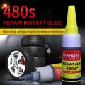 Fast Curing 800CPS Viscosity Adhesive Strength 480S Car Rubber Tire Seal Glue Window Speaker Seal Strip Tire Repair Special Glue. 