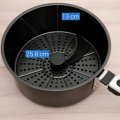 Kangaroo Air Fryer with Stirrer KG65AF 6.5Liter,. 