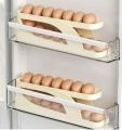 Automatic Scrolling Egg Rack, Double Layer Egg Dispenser, Counter Top Egg Storage Tray. 