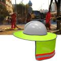 EF Hard Hat Sun Shade Neck Shield Protection Visable Mesh For Hardhats/Helmet. 