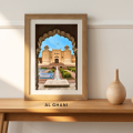 Historical Places | Picture Frame | Historical 01 | Size 12x18 | Al Ghani. 