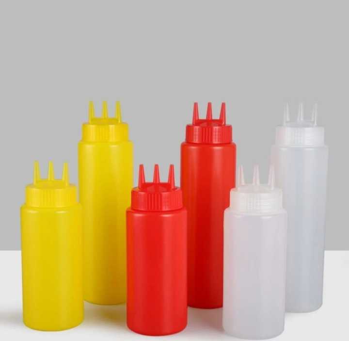 ABST - 600 ML Ketchup Squeeze Bottle 3 Holes - 1 Piece