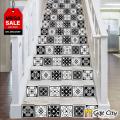 Gift City Presents Black and White Multi Pattern Design Wall Decorative Self Adhesive Tile Stickers Multiple Quantity - 12x12 cm for Bathroom Kitchen Wallpaper Decoration - Gift City. 