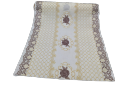 Classic Table runner sheet - Vinyl Plastic Lace Center Table sheet - 20 x 36 inches. 