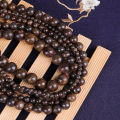 Natural Stone Grey Marble Beads Round Beads For Jewelry Making DIY Couple Bracelet Necklace. 