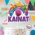 CUSTOMIZED Digital Cake Topper for Birthday Party Celebration & Cake Decoration. 