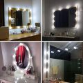 Vanity Lights Kit Hollywood Style Makeup 10 LED Light Bulbs Dressing Mirrors, Dimmable Switch, Power Plug. 
