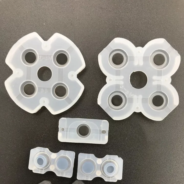PlayStation%204%20Dual-shock%20JDS-001%20011%20Silicon%20Rubber%20Conductive%20Pads%20-%20For%20PS4%20Controller%20Repair%20Parts%20-%20Image%202