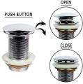 Waste Coupling 4 inch 6 inch basin push waste steel basin push waste steel basin coupling 4'' waste coupling 6'' waste coupling  6" length Stainless Steel basin waste for your basin washroom  vanity waste bathroom washroom. 