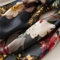 1pc Floral Printing Streamer Hair Band For Women Hair Scarf Bow  Scrunchies Hair Accessories Sweet Girls Hair Tie Hair Ring Korean. 