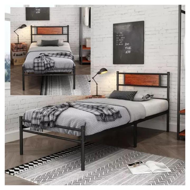 Iron single bed