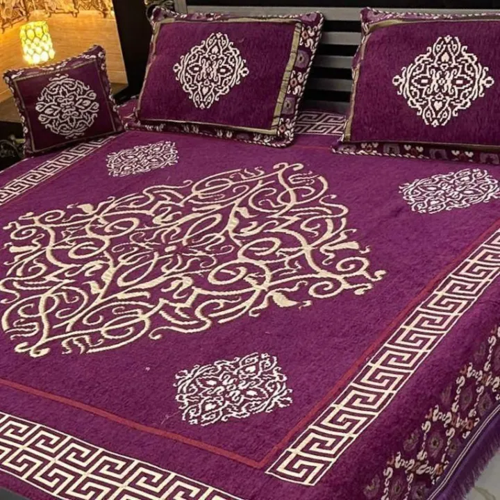 Velvet%20Bedsheet%20King%20Size%20For%20Bridal%20/%20Velvet%20Bed%20Sheet%20King%20Size%204PCS/%20Double%20Bedsheet%20Set%20Fabric%20Velvet%20Jacquard%20Fancy%20Bed%20Sheet%20-%20Image%206
