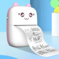 Mini Portable Pocket Size 57mm Wireless Bluetooth Cute Cat Shape Printer. 