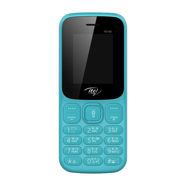 Itel it 2165 - Dual Sim, 1.77" Display, PTA Approved, 1000mAH Battery, Wireless FM, Bluetooth, 2000 Contacts, Bright Torch