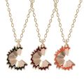Diy New Creative Pencil Fragment Pendant Lady Necklace Black Red Pencil Shavings Alloy Pendant Girl Jewelry. 