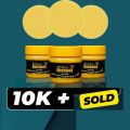 Pack of 3 Polishan Beeswax Furniture Polish 85g - Wood Furniture Cleaning Wood Wax. 