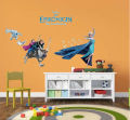 Frozen Elsa and Kristoff Wall Sticker Removable. 
