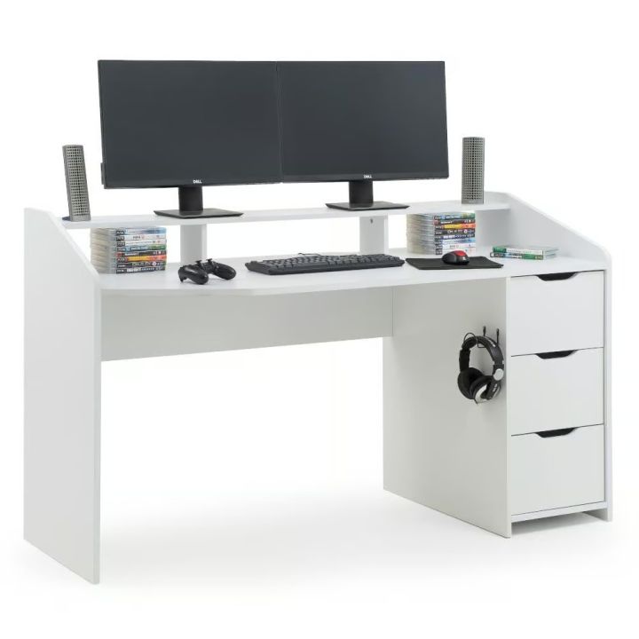 White%20and%20Black%20Wooden%20Gaming%20Desk%20studying%20and%20more,%20home%20office%20desk%20,computer%20table%20for%20pc%20,laptop%20table%20with%20RGB%20Light%20(Customised)%20-%20Image%203