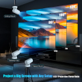 Magcubic HY300 Pro HY300 Pro Plus Allwinner H726 Android Projector 8000 Lumens Android 14 suppprt 8K 1280*720P Dual Wifi6 BT5.4 Home Cinema Outdoor Indoor Projector HY300PRO HY300PRO PLUS. 