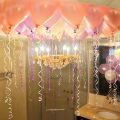 90+ Yards Ribbon Length  Aluminum Foil Latex Balloon Decoration Wedding Decoration Gift Box Decoration Birthday Festival Party Supplies 1. 