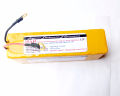 18650 3S 12V Lithium Battery, Li-ion 12V dry battery 25Amp Lasting Backup Battery- Yellow. 