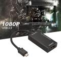 MHL Micro USB Male to HDMI Female Adapter Cable. 